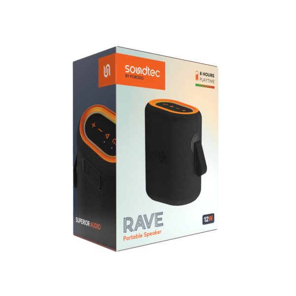 اسپیکر پرتابل پورودو ساندتک ریو (Porodo Soundtec Rave)
