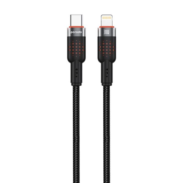 کابل Porodo USB-C به لایتنینگ