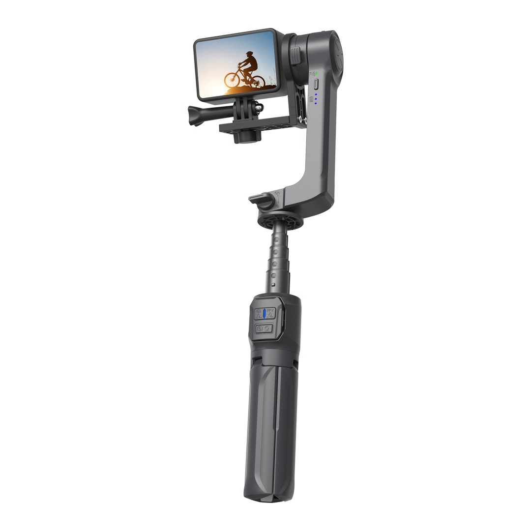 PD LFST034 BK Porodo 2 Axis Gimbal Stablizer Black
