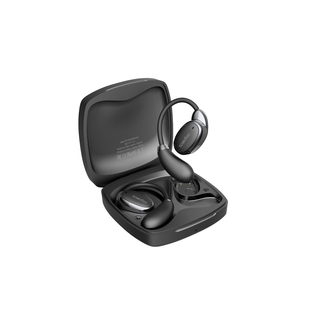 PD STWLEP030 BK Porodo Soundtec Aero Tune Open Wearable Earbuds Black 1