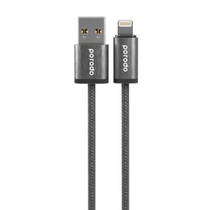 کابل بافته شده پورودو USB-A به لایتنینگ - سریع و بادوام